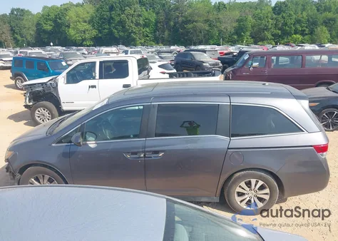 2014 Honda Odyssey Ex-L z USA, uszkodzony, nr VIN 5FNRL5H60EB120068